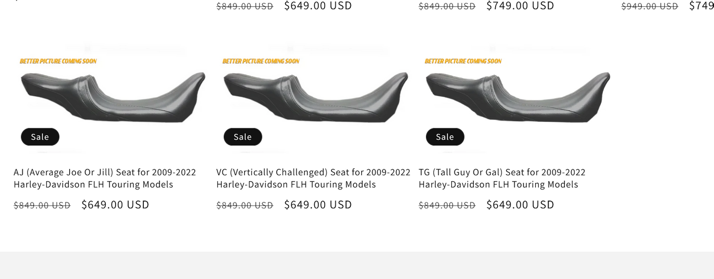 TG Bernard Lynn (Tall Guy Or Gal) EXTREME Seat for 2009-2022 Harley-Davidson FLH Touring Models