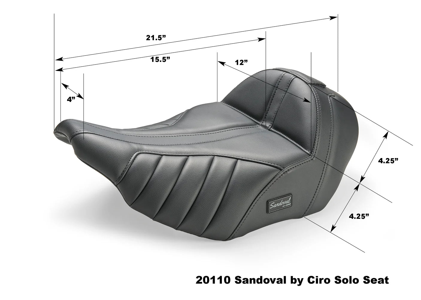 Sandoval Seat ASR For '23.5-up H-D Touring