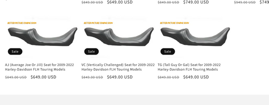 TG Bernard Lynn  (Tall Guy Or Gal) EXTREME Seat for 2009-2022 Harley-Davidson FLH Touring Models