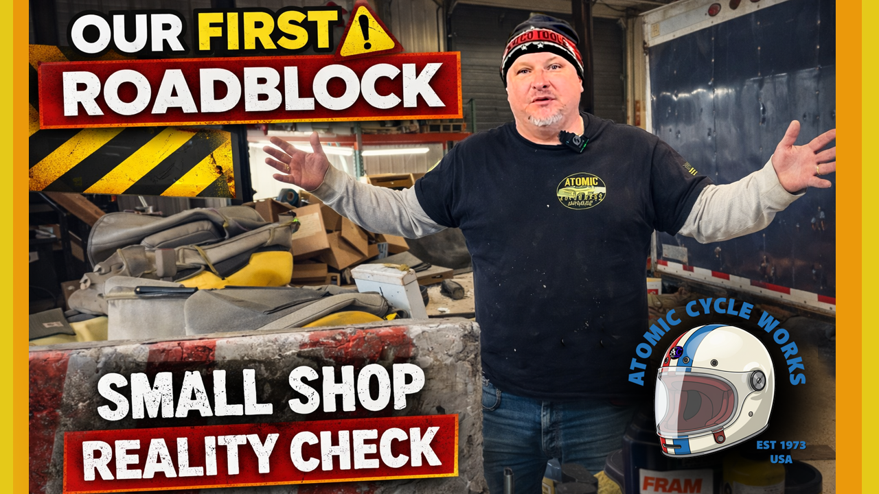 Load video: Full Motorcycle Seat Build Step By Step Episode One